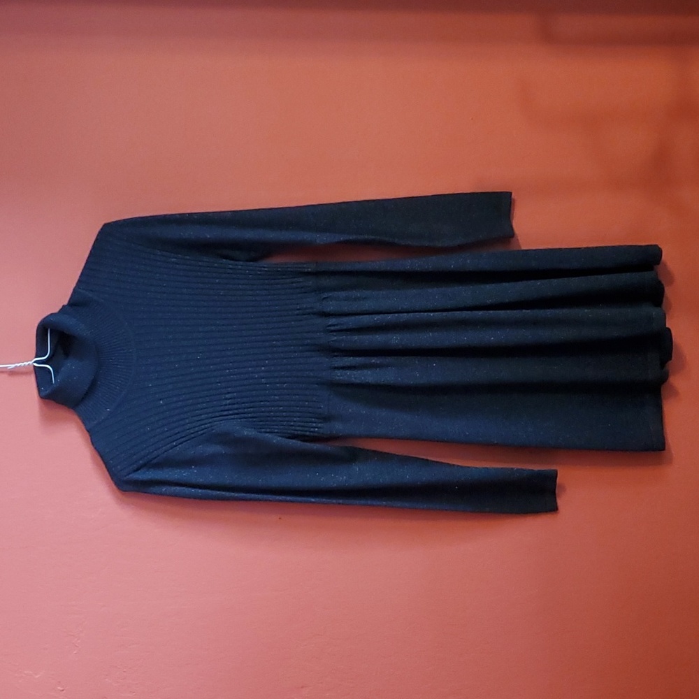 Apt. 9 black sparkly sweater dress